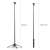 Ulanzi MT-44B (S056) - mini statyw, selfie stick z gwintem 1/4 - wymiary